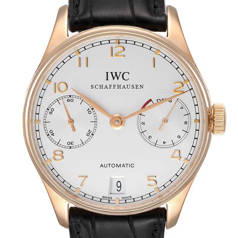 iwc seven days|iwc portuguese chrono.